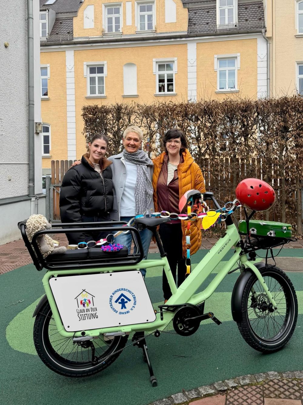 Lastenrad für den Kinderschutzbund München