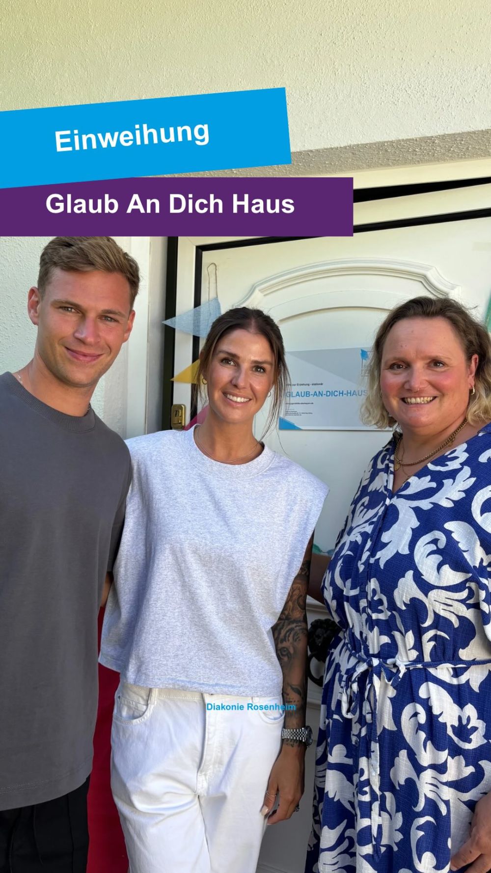 Einweihungsfeier im Glaub an Dich-Haus