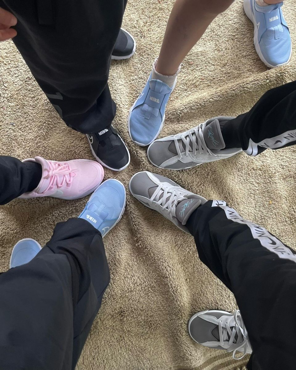 NIKE-Ausstattung für das Glaub an Dich-Haus