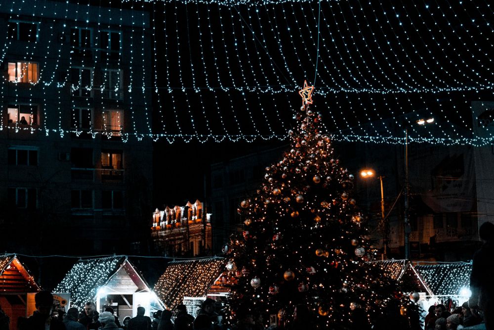 Besuche Weihnachtsmarkt